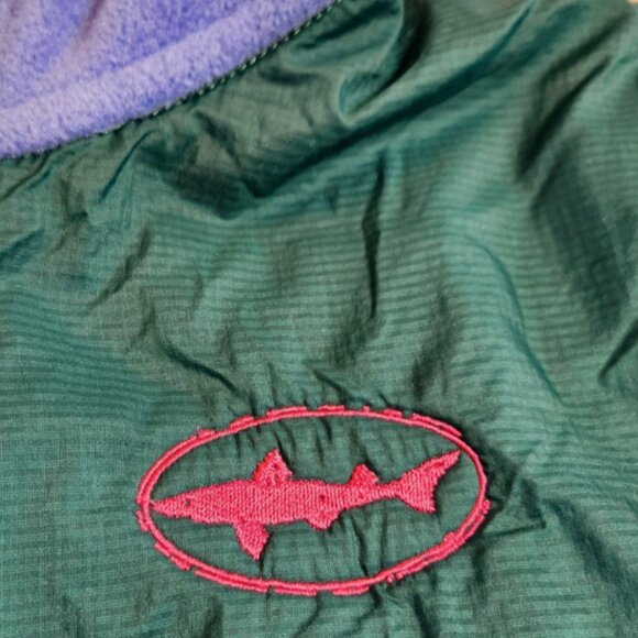 Patagonia x Dogfish Head Microdini Hoodie Hooded Fleece Full Zip Jacket - Picture 7 of 11